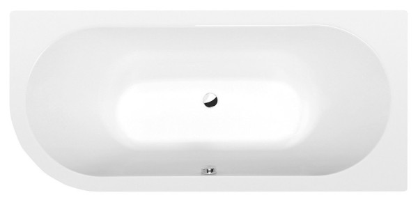VIVA R asymetrická vana 175x80x47cm, bílá mat (78119.11)