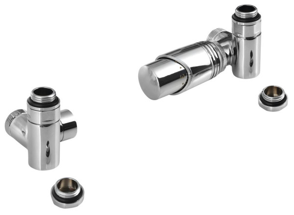 WICHER ECK COMBI připojovací sada termostatická rohová, chrom (600.321.1)