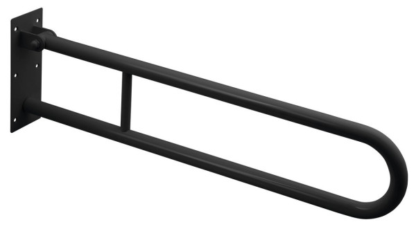 HANDICAP madlo sklopné 600mm, černá mat (XH516B)