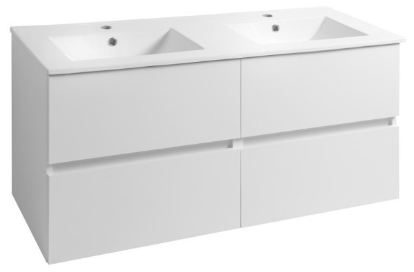 PANEDA umyvadlová skříňka 119x55x45,2cm, bílá (PN212)