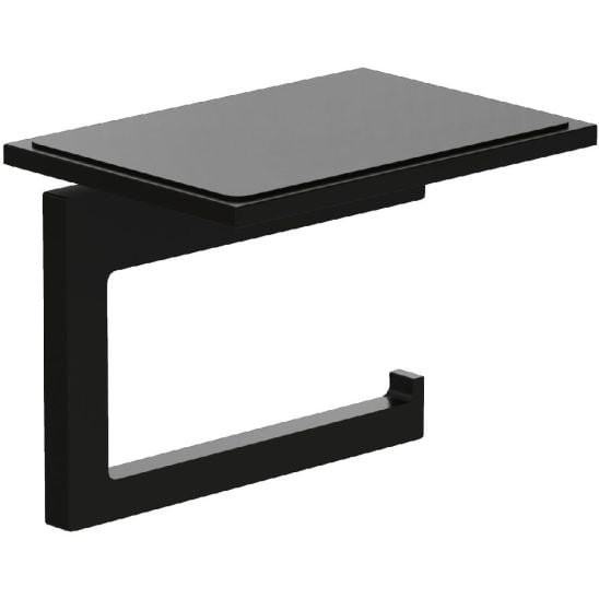 KLUDI VELA C držák toaletního papíru, černá matná (3197139) (3)