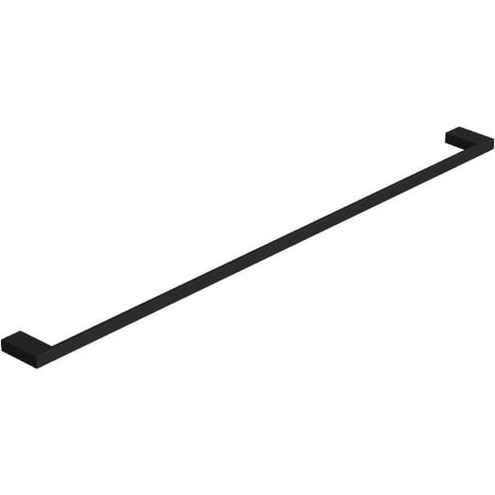 KLUDI VELA C držák osušky 80cm, černá matná (3196139) (3)