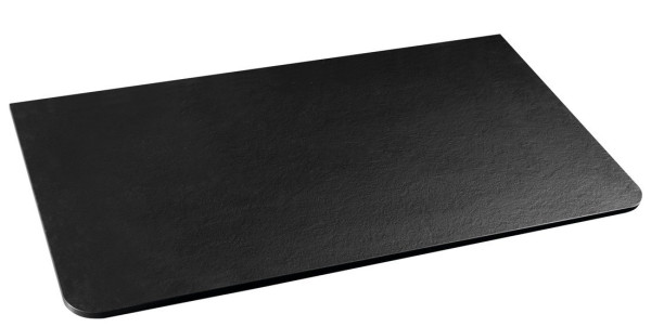 PREMIO deska kompozit 102x1,2x48,5cm, černá mat (PRE100-3535)