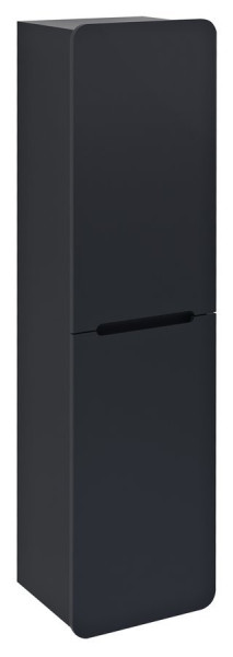KERALA skříňka vysoká 38x143x32cm, 2x dvířka, levá/pravá, antracit matný (KR350-3434)
