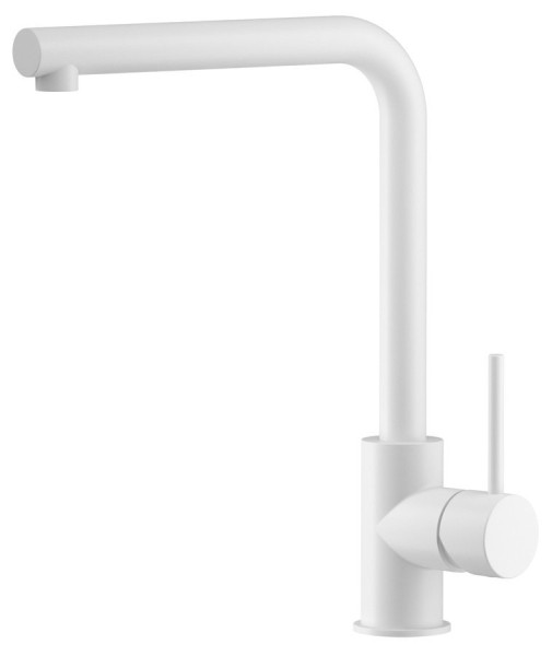 RONA stojánková dřezová baterie, bílá mat (JK125W)