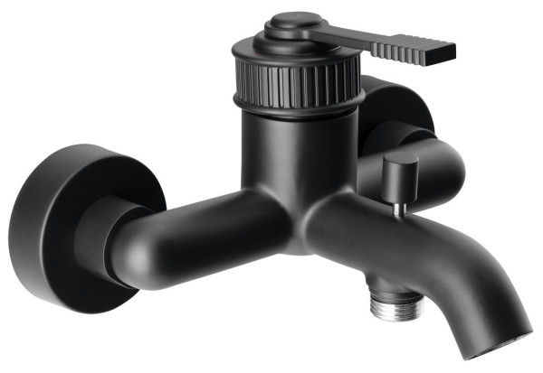 VERSI nástěnná vanová baterie, černá mat (RV010/15)