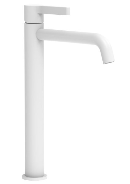 ICONIC stojánková umyvadlová baterie vysoká, bílá mat (AF006W)