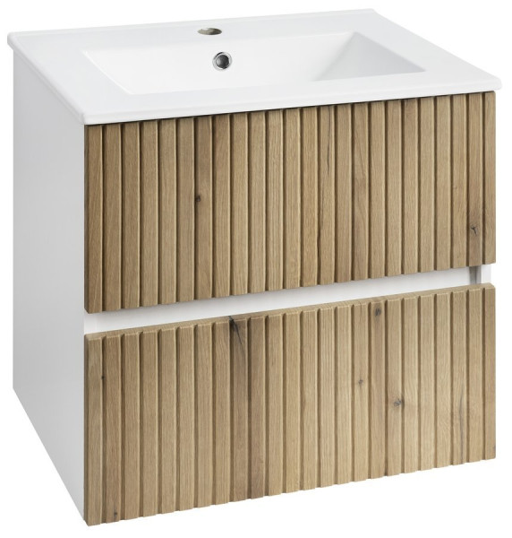 PANEDA STRIP umyvadlová skříňka 59,5x55x45,2cm, dub emporio (PN360)