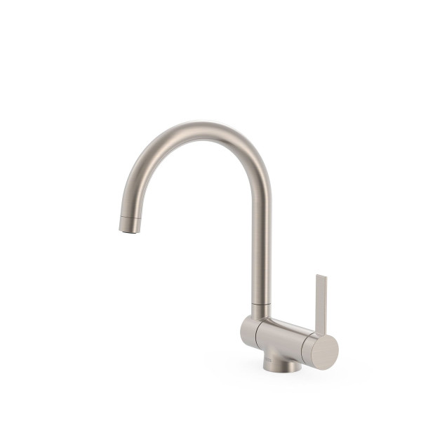 TRES dřezová jednopáková baterie sklopná, kartáčovaná ocel (23033502AC) (4)