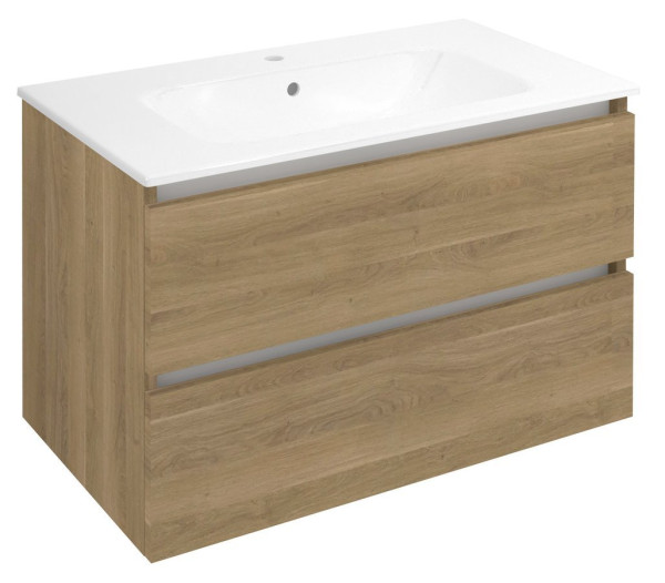 EZARA umyvadlová skříňka 79,8x52x46cm, dub cuneo (EZ801-2525)