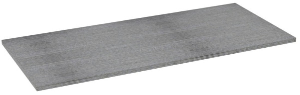 EZARA deska DTDL 121,6x1,8x47cm, dub stříbrný (EZD121-1111)