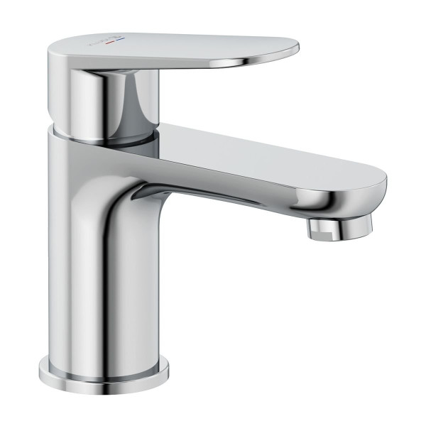 KLUDI X1 jednopáková umyvadlová baterie 75, bez výpusti, chrom (322900575) (1)