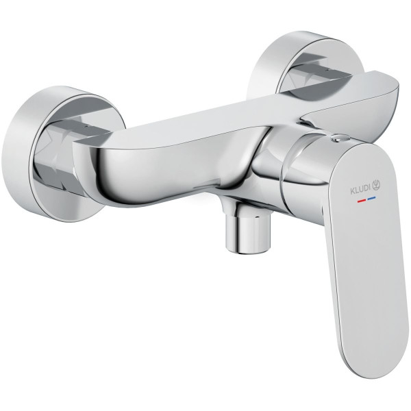 KLUDI X1 sprchová jednopáková baterie, rozteč 150mm, chrom  (328310575) (1)