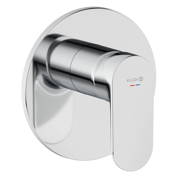 KLUDI X1 podomítková jednopáková sprchová baterie, vrchní část, chrom (327550575) (1)