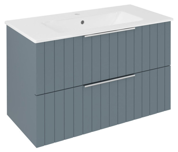 CIRASA umyvadlová skříňka 78x54x39cm, siena strip (CR792-4242S)