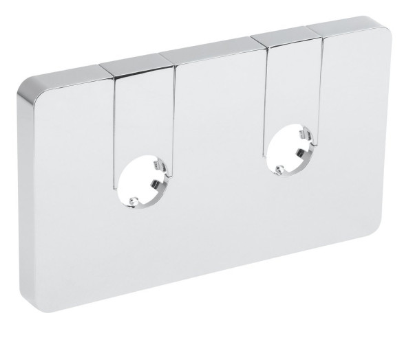 Q-START krycí rozeta pro středové připojení, chrom (QS515C)