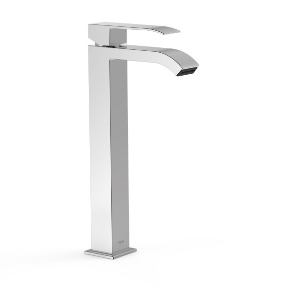 TRES CUADRO umyvadlová baterie s kaskádovým výtokem, vysoká, chrom (00681001) (1)