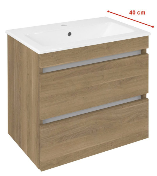 EZARA umyvadlová skříňka 58x54x39cm, dub cuneo (EZ592-2525) (1)