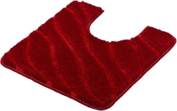 TRAM koupelnová předložka s výkrojem před wc 55x55, Granat (9189468129) (4)