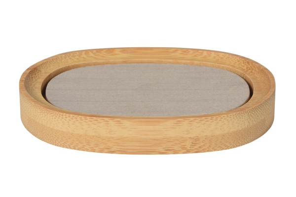 RIKO mýdlenka na postavení, béžová/bambus (8577)