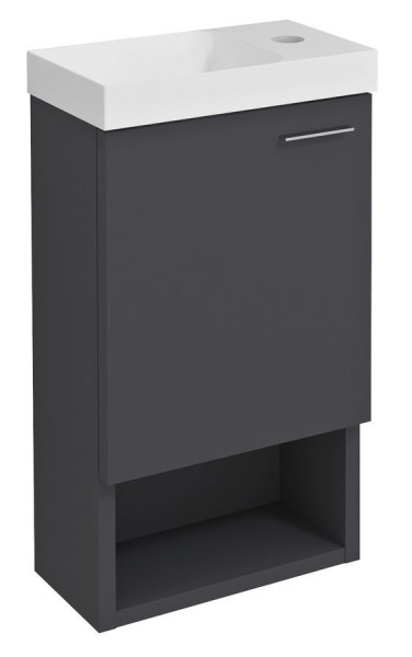 LATUS XI umyvadlová skříňka 30x53x16,5cm, antracit matný (LT711-3434) (1)