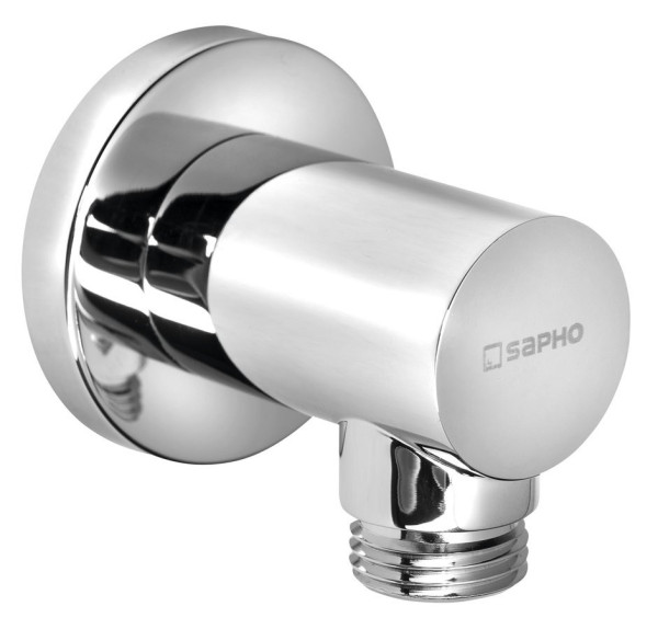 Vývod sprchy, kulatý, chrom ( 1205-01 ) (1)