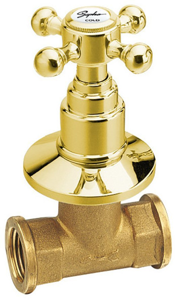 ANTEA podomítkový ventil, teplá, zlato (3055H) (1)