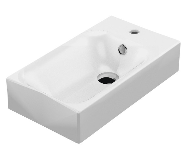 CENTO keramické umývátko 45x25cm, pravé/levé, bílá ( 353701 ) (1)