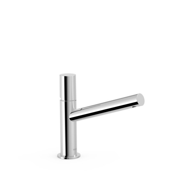 TRES MAX umyvadlová baterie s ovládací kostkou bez odtokové soupravy, dlouhé ramínko, chrom (06120301) (1)