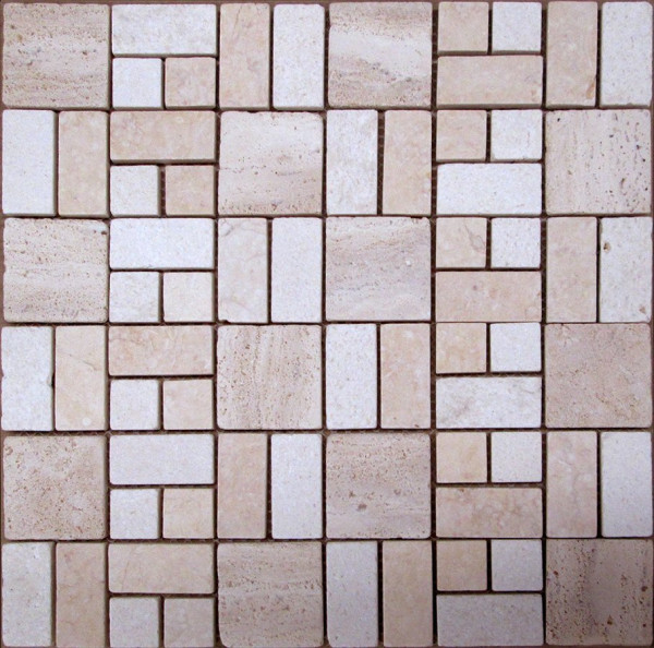 MARMOL Cati 30x30, mozaika na síti, 1 kus  (INT062) (1)