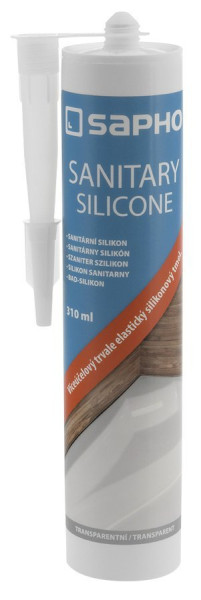 Sanitární silikon, 310ml, transparent ( 213011 ) (1)