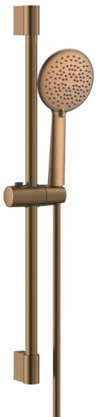 Sprchová souprava, posuvný držák 708mm, měď mat (SC715PG)