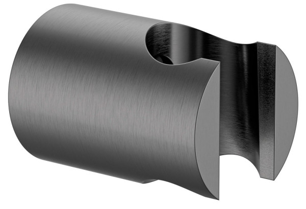 Držák sprchy kulatý, pevný, gun metal (1205-15GM)