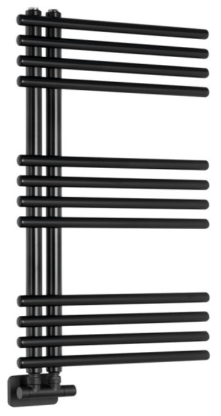 NYMPHA otopné těleso 500x800mm, černá mat (LLN80B)