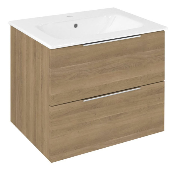 CIRASA umyvadlová skříňka 59,2x52x46cm, dub cuneo (CR611-2525)