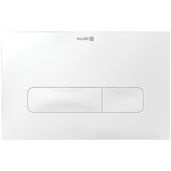 KLUDI UNIFIX ovládací tlačítko pro nádržky KLUDI UNIFIX, bílá lesklá (30PP0143) (3)