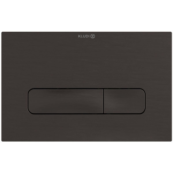 KLUDI UNIFIX ovládací tlačítko pro nádržky KLUDI UNIFIX, kartáčovaný gunmetal (30PP01N2) (2)