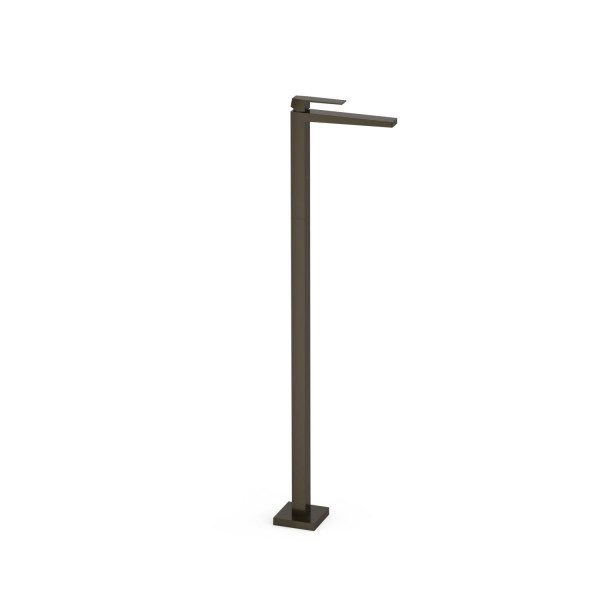 TRES SLIM umyvadlová stojánková baterie do prostoru, jednopáková, černý bronz (20285301KMB) (2)