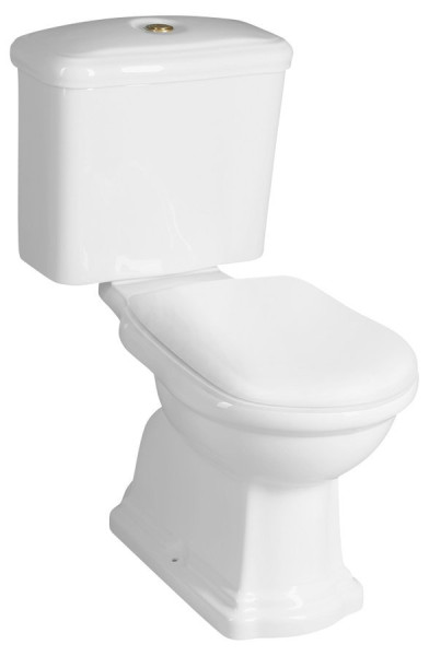 RETRO WC kombi, zadní odpad, bílá-bronz (WCSET12-RETRO-ZO) (1)