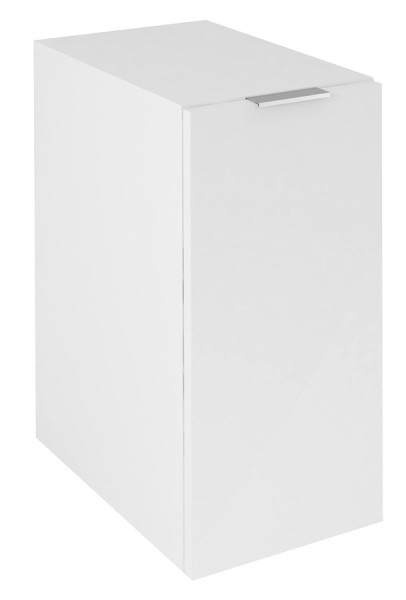 CIRASA skříňka spodní 30x64x46cm, koš na prádlo, bílá lesk (CR318-3030)