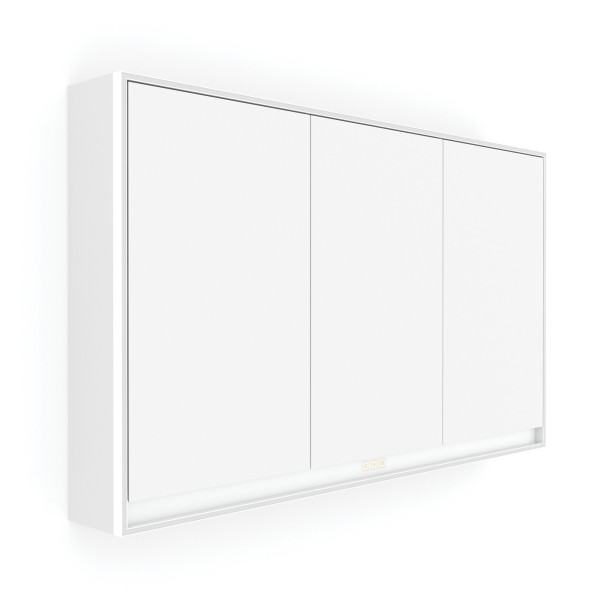 Bílá LED podsvícená zrcadlová skříňka 1200 (GAB 10006VX-05)