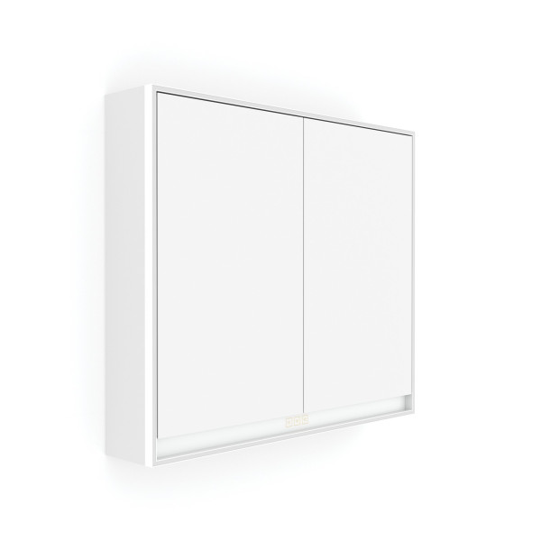 Bílá LED podsvícená zrcadlová skříňka 800 (GAB 10003VX-05)