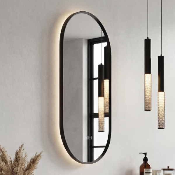 LED zrcadlo s podsvícením, 40 x 80, dotykový senzor (ZPC 62002LVX-90)