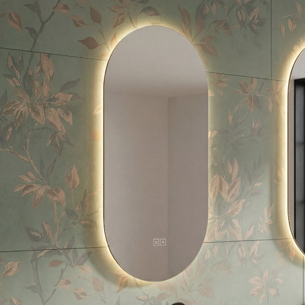 LED zrcadlo s podsvícením, 50 x 100, dotykový senzor (ZP 52004LVX)