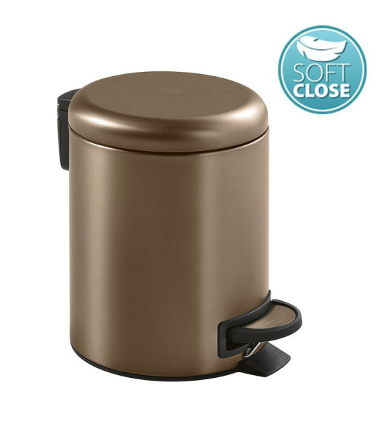 POTTY odpadkový koš 5l, Soft Close, měď mat (330982)