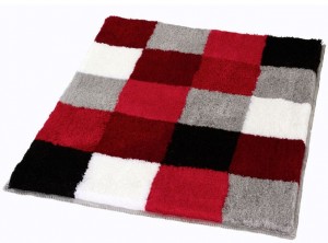 CARO koupelnová předložka obdélník 55x65 červená ( 5426453539 ) (1)