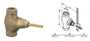KLUDI podomítkový ventil DN20 ( 29811 ) (1)