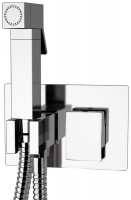 LATUS podomítková baterie s bidetovou sprškou, hranatá, chrom ( 1102-07 )