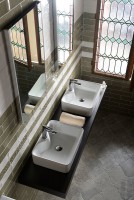 BALENA keramické umyvadlo na desku 48x37 cm, bílá ( BH7013 )