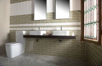 BALENA keramické umyvadlo na desku 48x37 cm, bílá ( BH7013 )